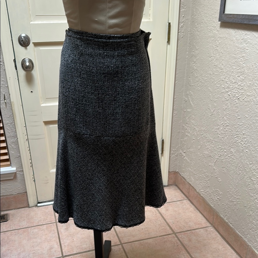 Elegant Gray Women's Skirt